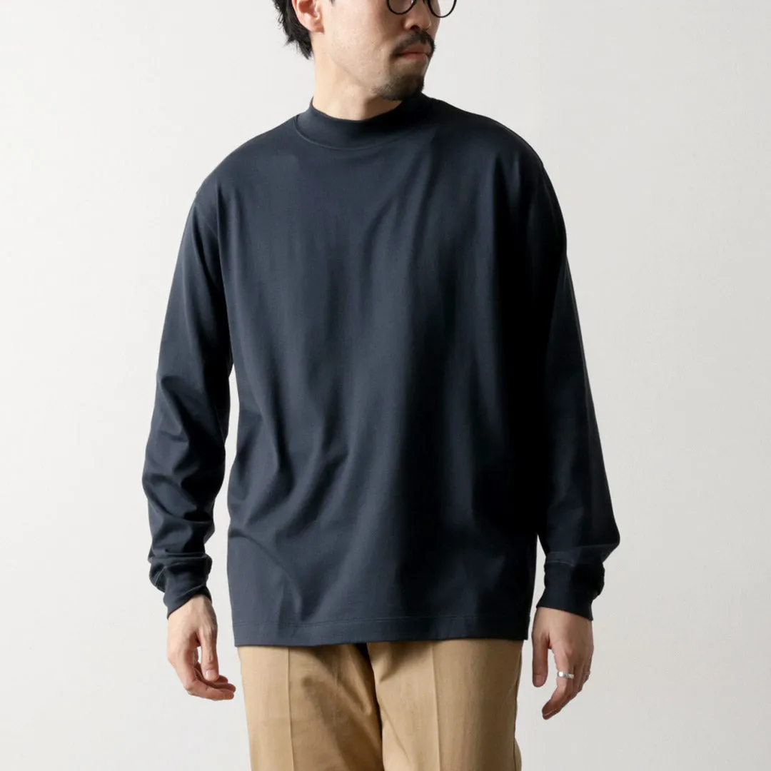 LIFiLL / Mock Neck Long Sleeve T-Shirt City Outfit Bold colors