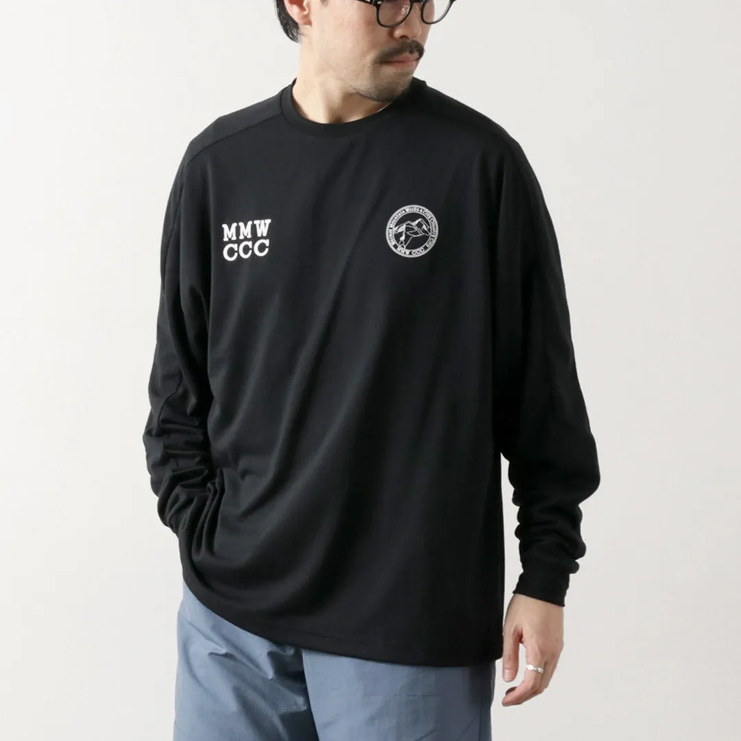 MARMOT / City Country City Collaboration Everywear Dry Long Sleeve T-Shirt Easy Look Bright Color