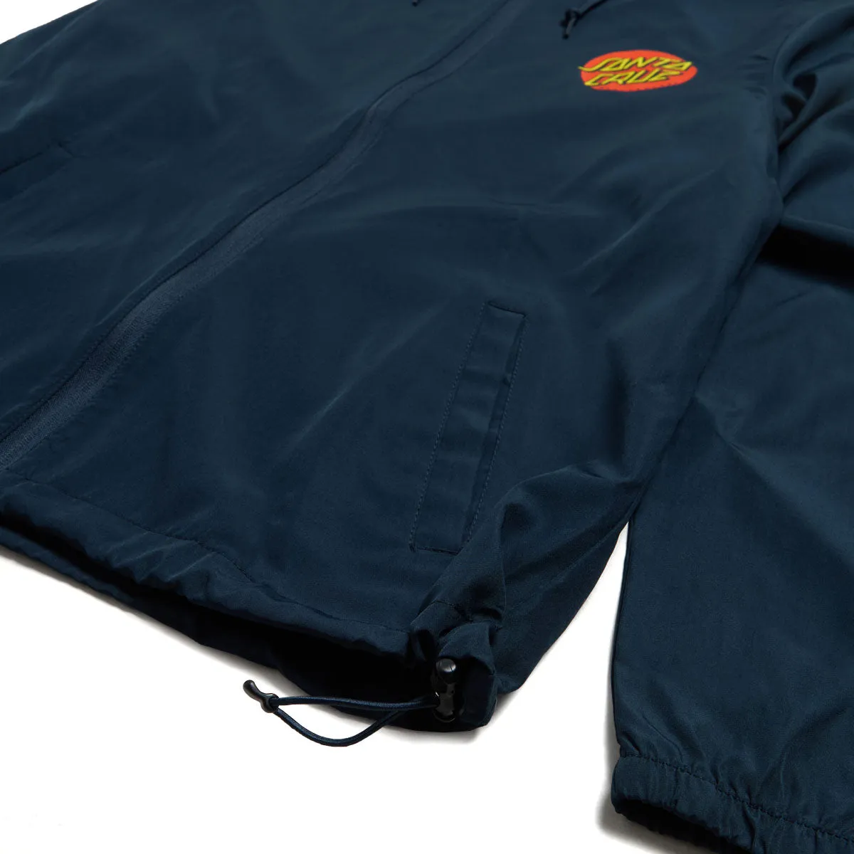 Santa Cruz Cruz Windbreaker Jacket - Classic Navy Multi Pocket
