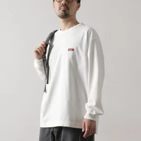 Versatile Wardrobe Piece NANGA / Eco Hybrid Box Logo Embroidery Long Sleeve T-Shirt