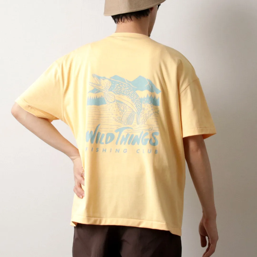 Light and Soft Comfortable Stretch WILDTHINGS / Pike Fishing T-shirt