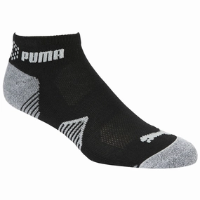 accessory Puma Essential 1/4 Cut Socks (3 Pack) - Black