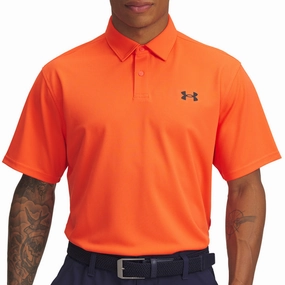 Camping attire Under Armour T2G Pique Polo Shirt - Fire/Black