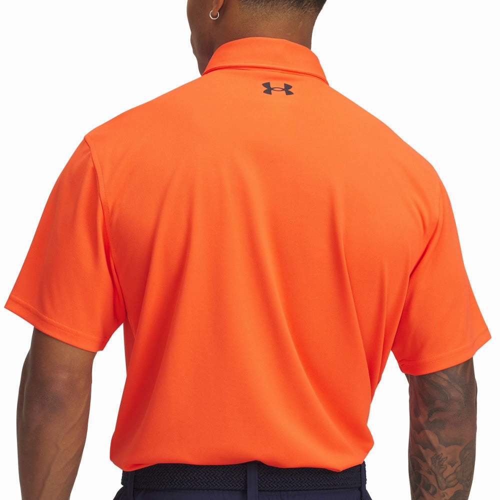 Under Armour T2G Pique Polo Shirt - Fire/Black Perfect Comfort