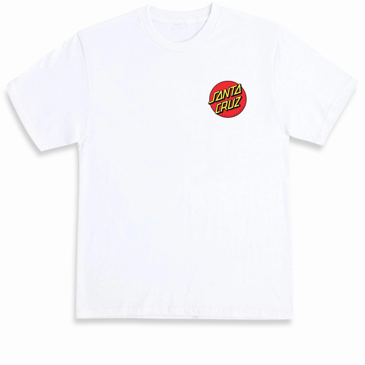 Santa Cruz Meek Slasher T-Shirt - White Cozy Touch