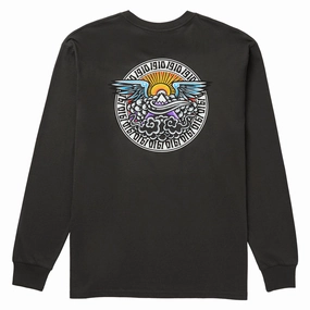 Cozy Look Wear 1910 Daybreak Long Sleeve T-Shirt - Vintage Black