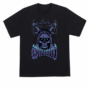 Independent Sacrificial Span T-Shirt - Black Sporty Design