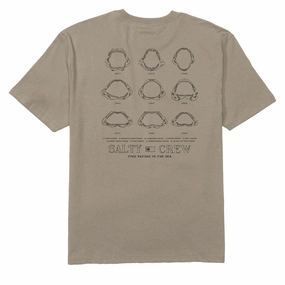 Salty Crew Jawbone Classic T-Shirt - Twig easy to pair Classic Design