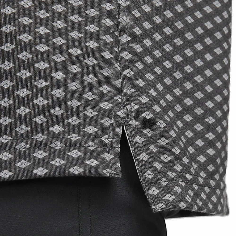 Nike Dri-FIT Player Polo Shirt - Dark Smoke Grey/Brushed Silver Comfort Wearable Rayon blend