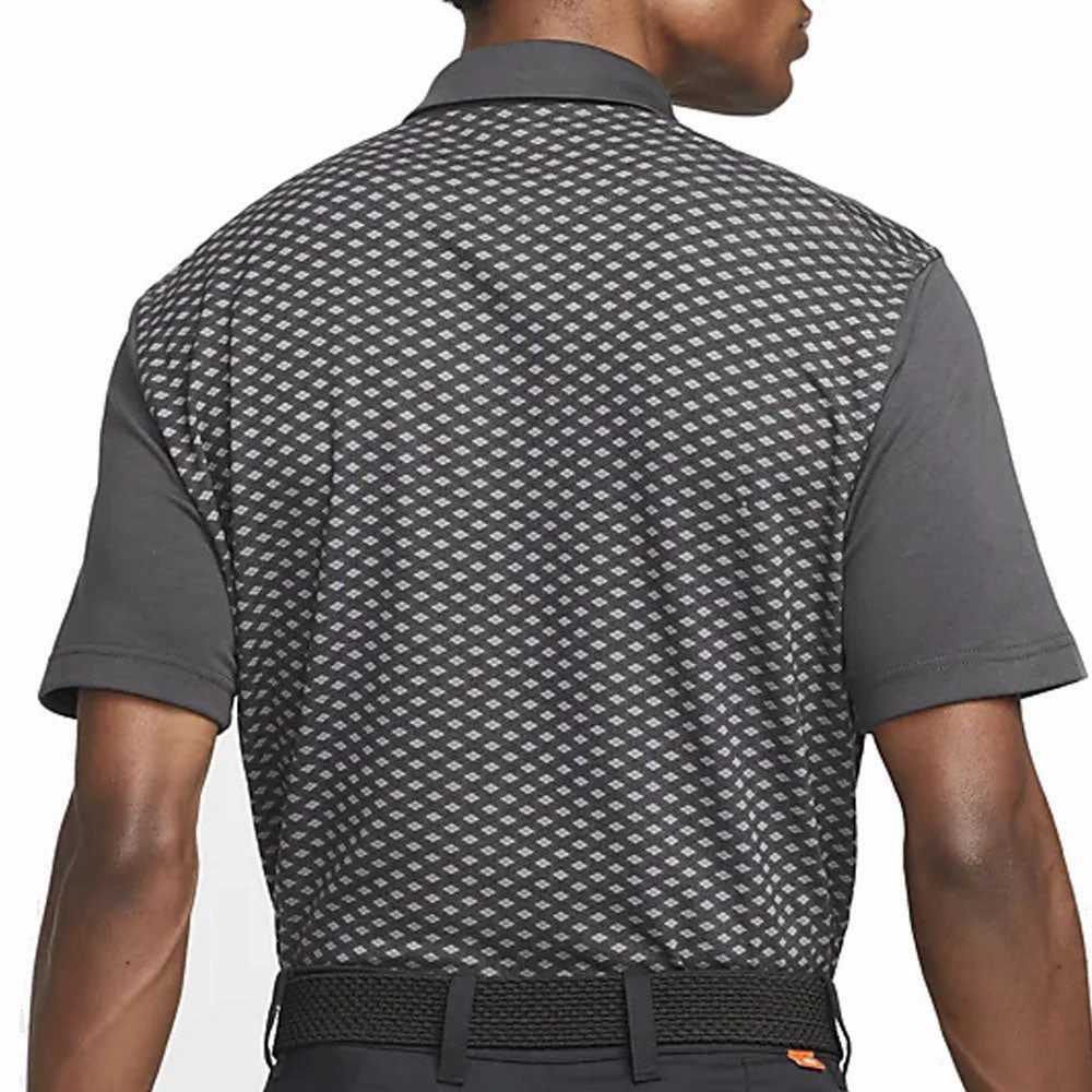 Airflow Ventilation System Nike Dri-FIT Player Polo Shirt - Dark Smoke Grey/Brushed Silver