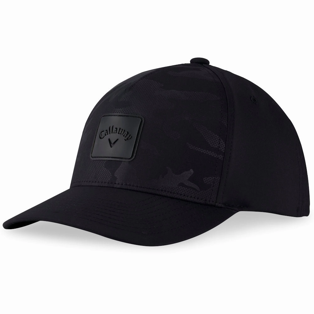 Stripes Design Callaway Favourite Track Cap - Black
