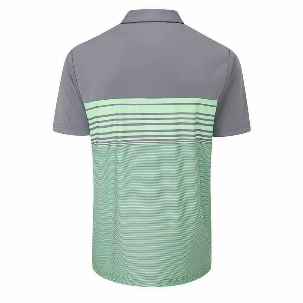 Active Comfort Premium Cotton Blend Stuburt Egerton Polo Shirt - Storm