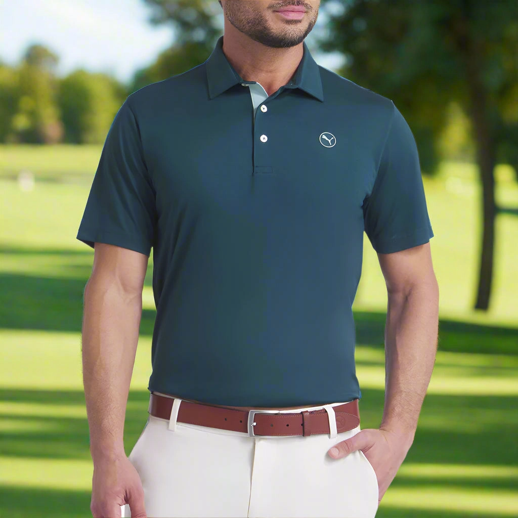 Urban Look Puma Pure 2.0 Polo Shirt - Green Terrain