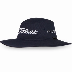 Titleist Tour Aussie Hat - Navy/White Posh Look