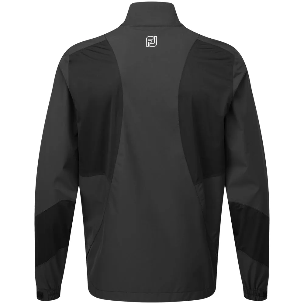 Windproof Design Mid Season Wear FootJoy HydroLite X Waterproof Jacket - Black