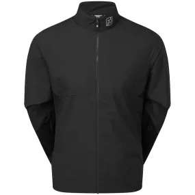FootJoy HydroLite X Waterproof Jacket - Black Reinforced Seams Stylish Outer Layer