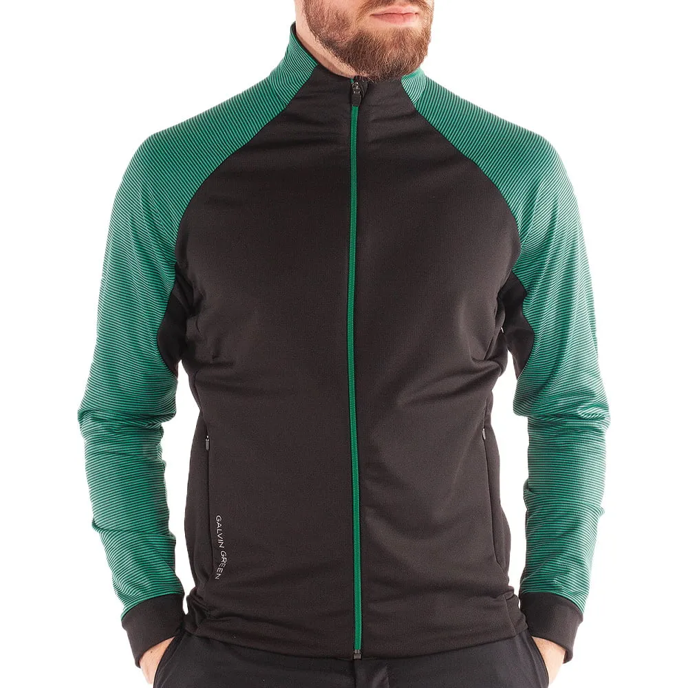 Multi Pocket Packable Feature Galvin Green Dominic Insula Jacket - Black/Green