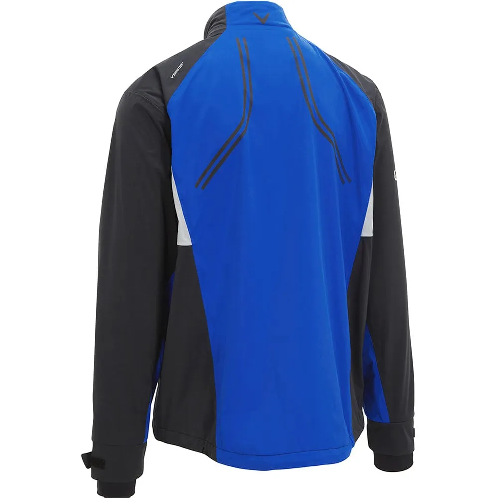 Callaway Stormguard II Waterproof Jacket - Blue Tattoo Modular Design Plaid Design