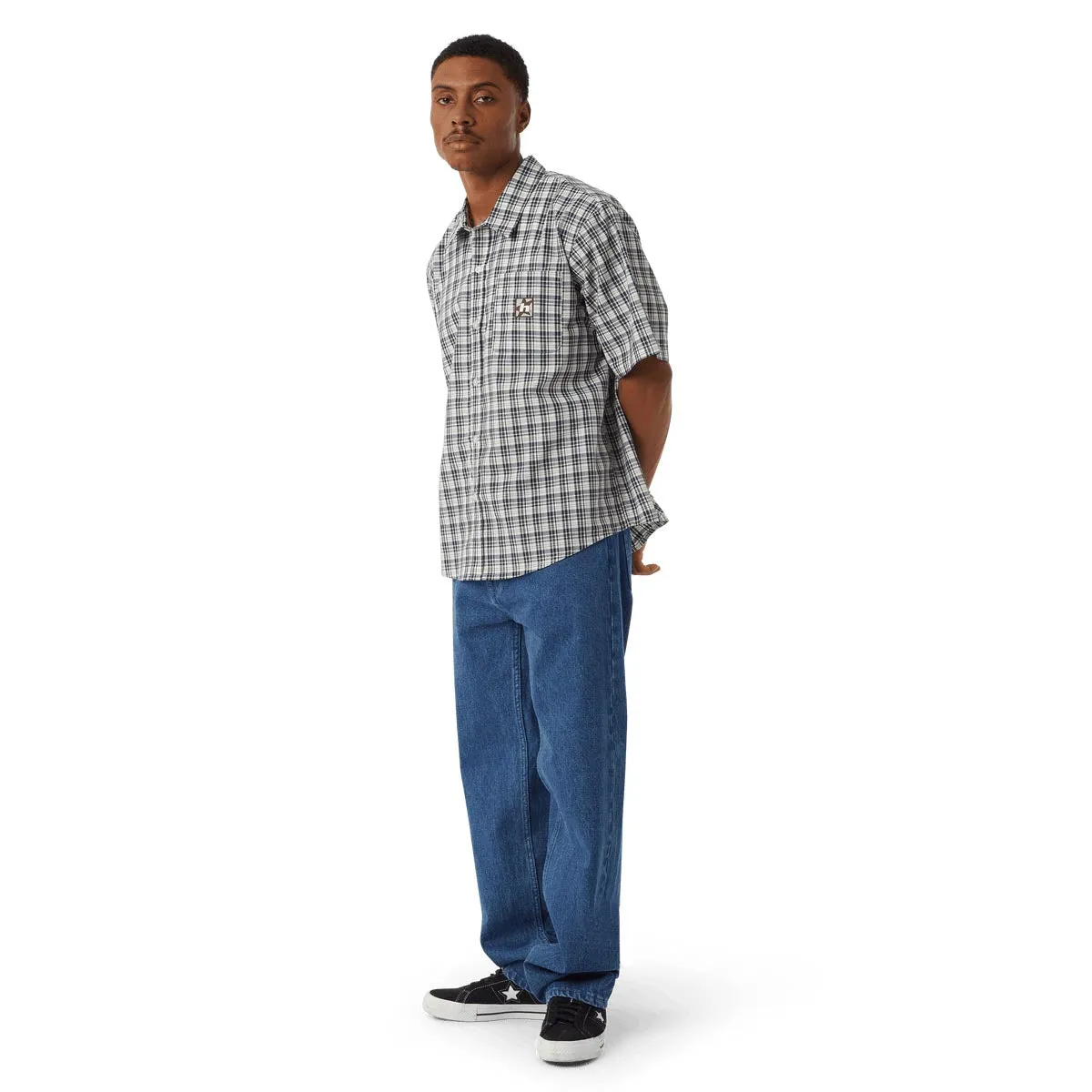 Huf Original Denim Jeans - Stone Wash Indigo LowProfileWaistband