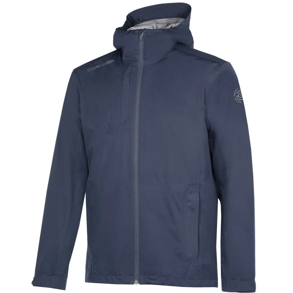 ModularLayering Fit For Daily Galvin Green Amos Waterproof Hooded Jacket - Navy