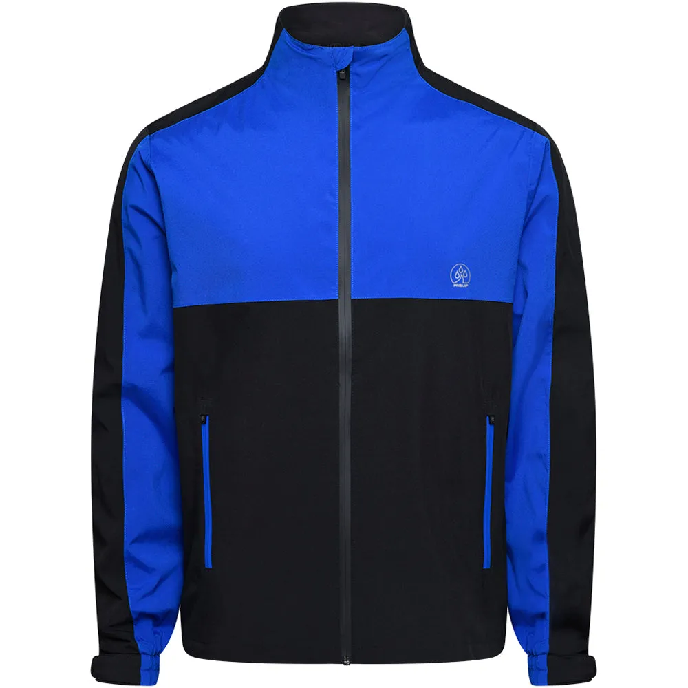 ProQuip Windermere Waterproof Jacket - Magnetic Blue/Black Outdoor Style Staple Ergonomic Seams