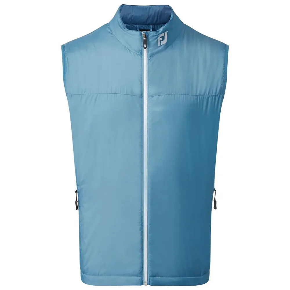 FootJoy Lightweight Thermal Insulated Vest - Storm Blue safeguard Light Color
