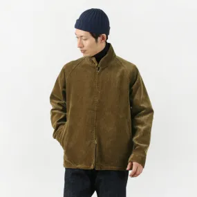 FOB FACTORY / F2429 Corduroy Harrington Jacket Ergonomic Shoulder Design Modern Edge