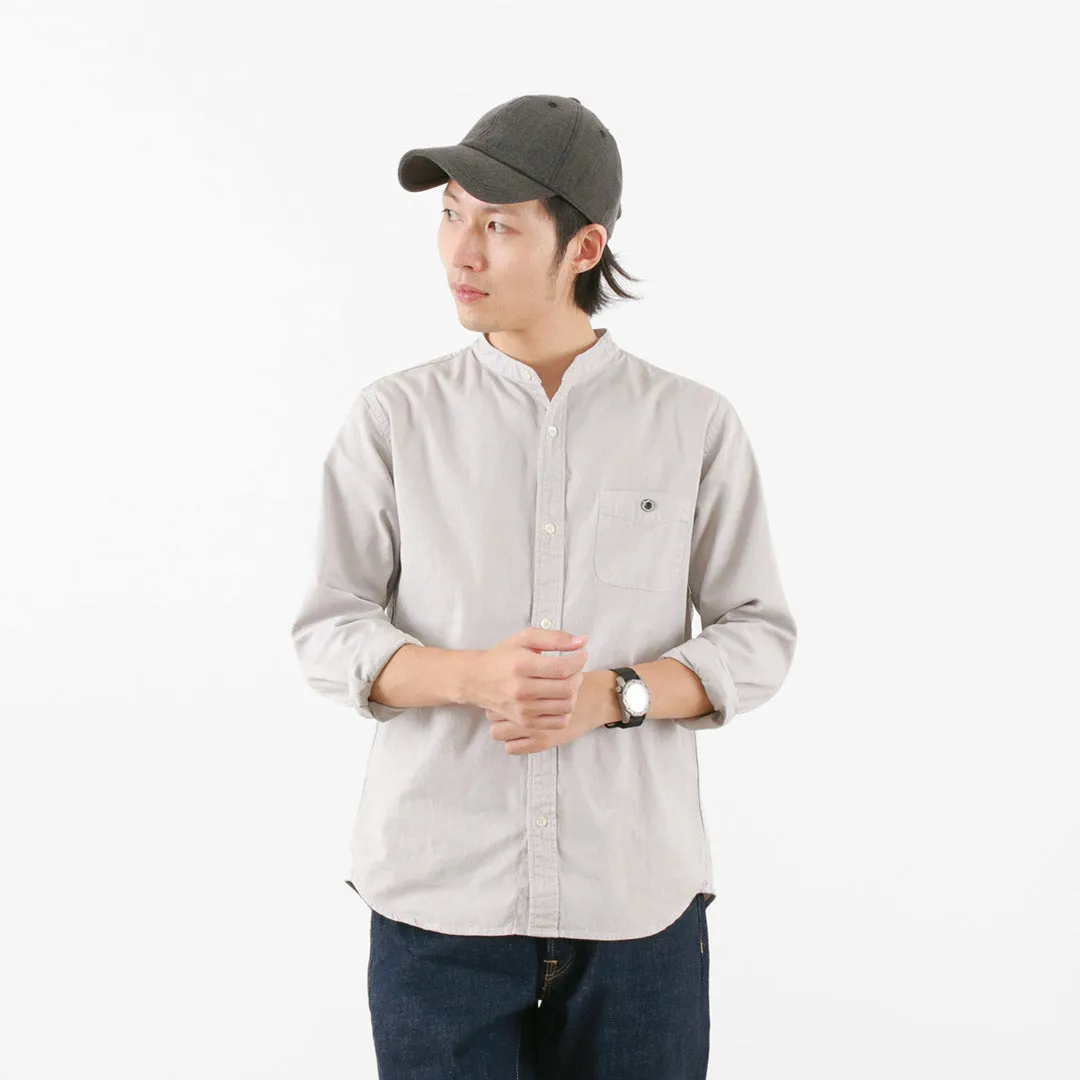 Layered Collar Cooling Core Technology BARNS / Ox Band Collar Shirt