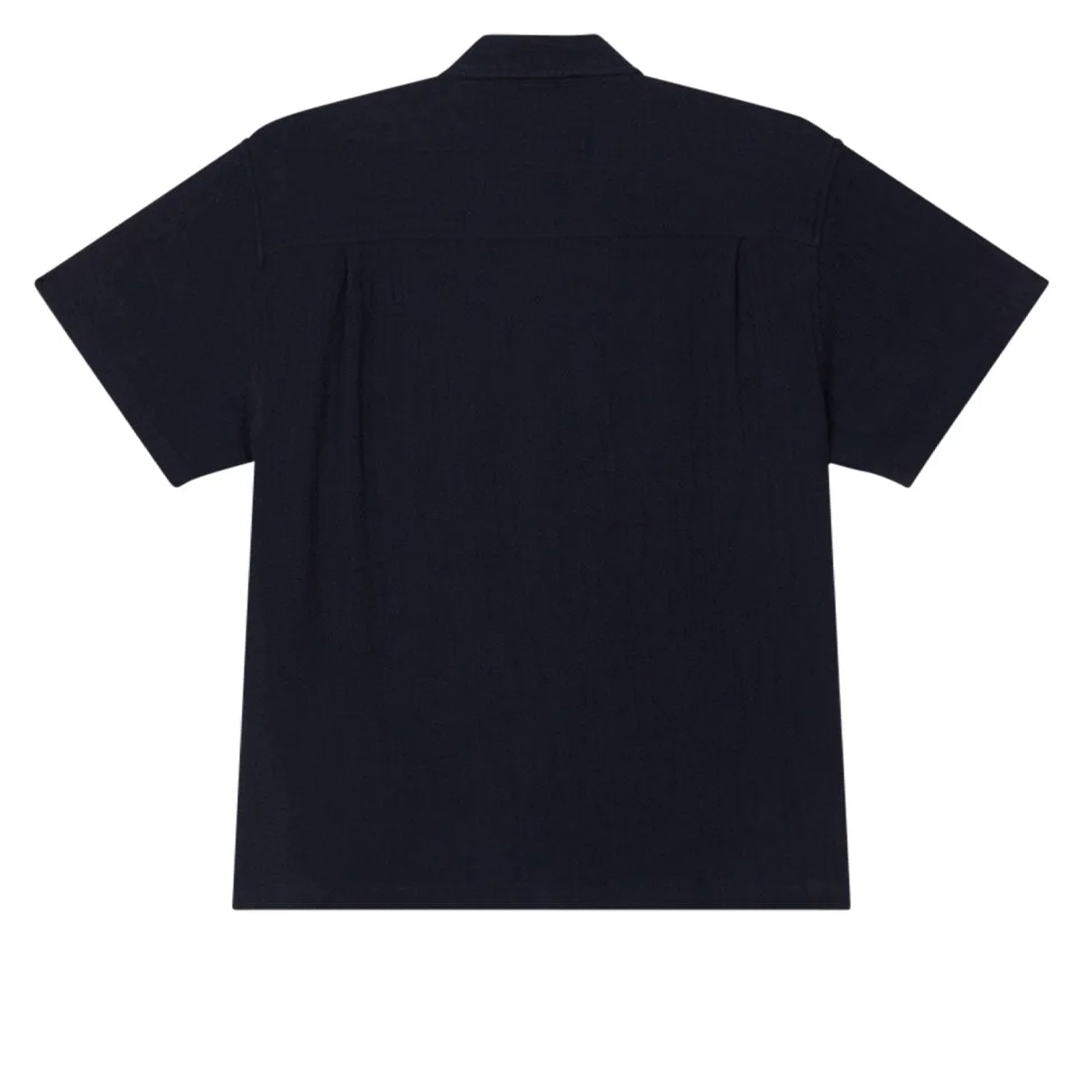 Obey Curtis Woven Shirt - Navy Tailored Cuffs