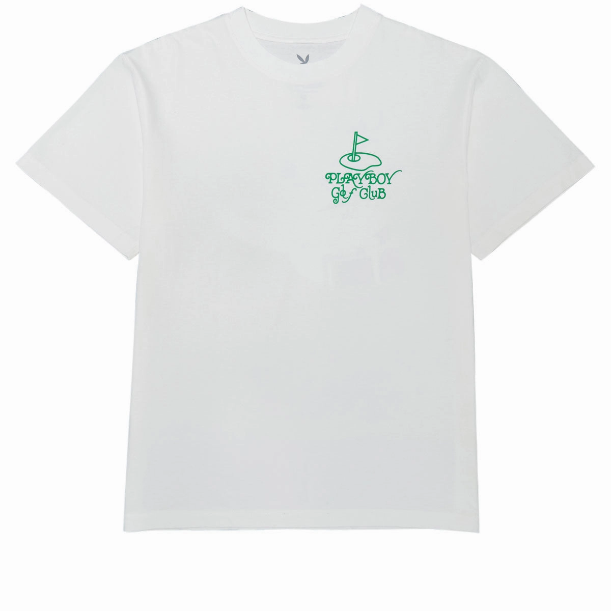 DoubleStitched Seams Timeless Look Color Bars x Playboy Bunny Hills T-Shirt - White