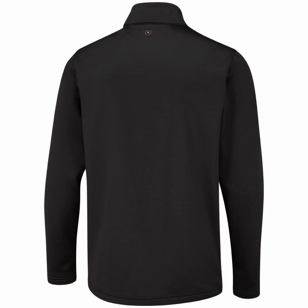 Ping Tobi 1/4 Zip Midlayer - Fig/Black Comfy Basics product wedding guest charm