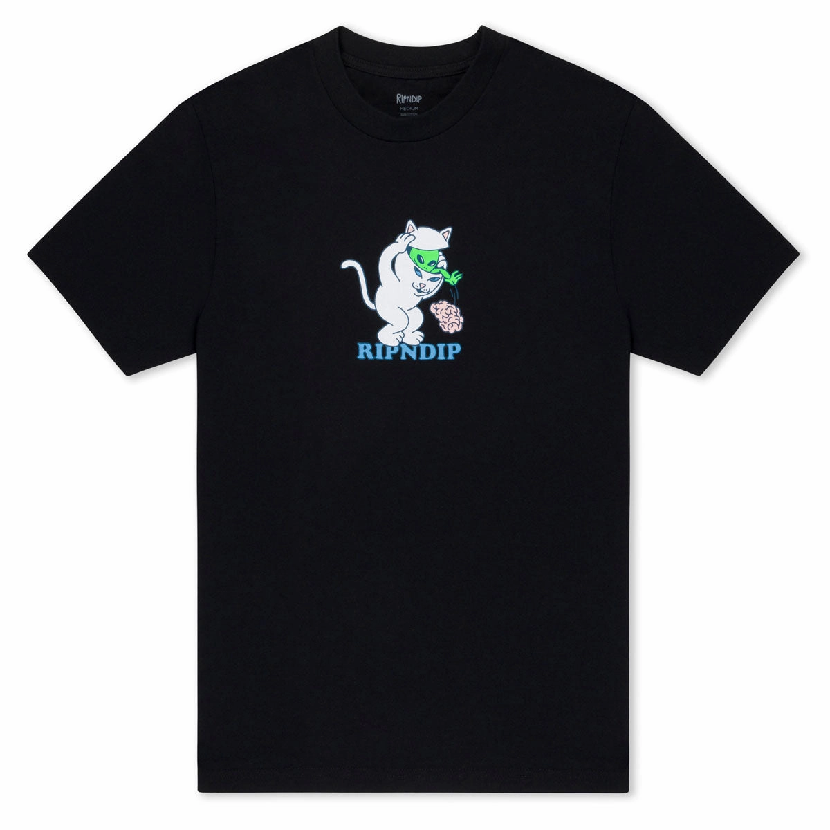 Comfort Style Fashion Outfit RIPNDIP Brain Dead T-Shirt - Black