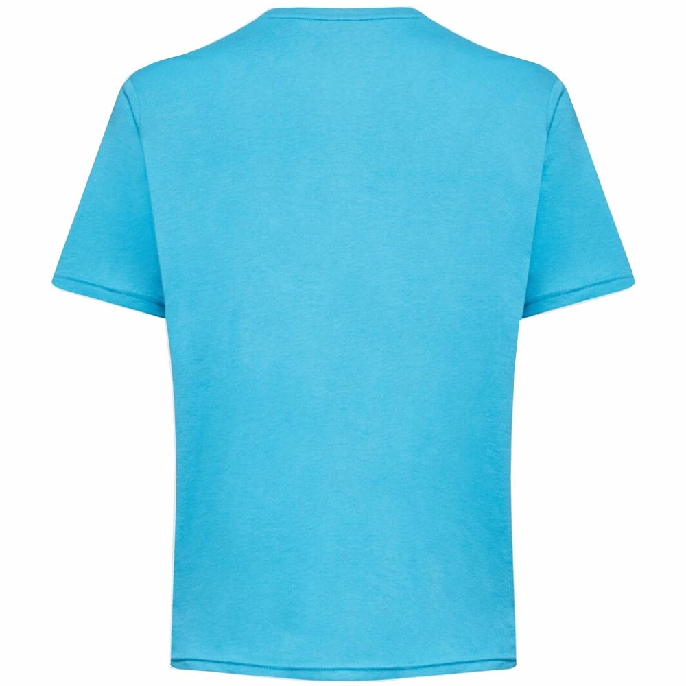 Oakley Mark II T-Shirt - Bright Blue Longline Hemline Unisex versatility