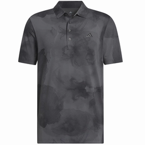 Trendy Apparel QuickDry Material adidas Ultimate365 Tour Adicool LC Polo Shirt - Black/Grey Six