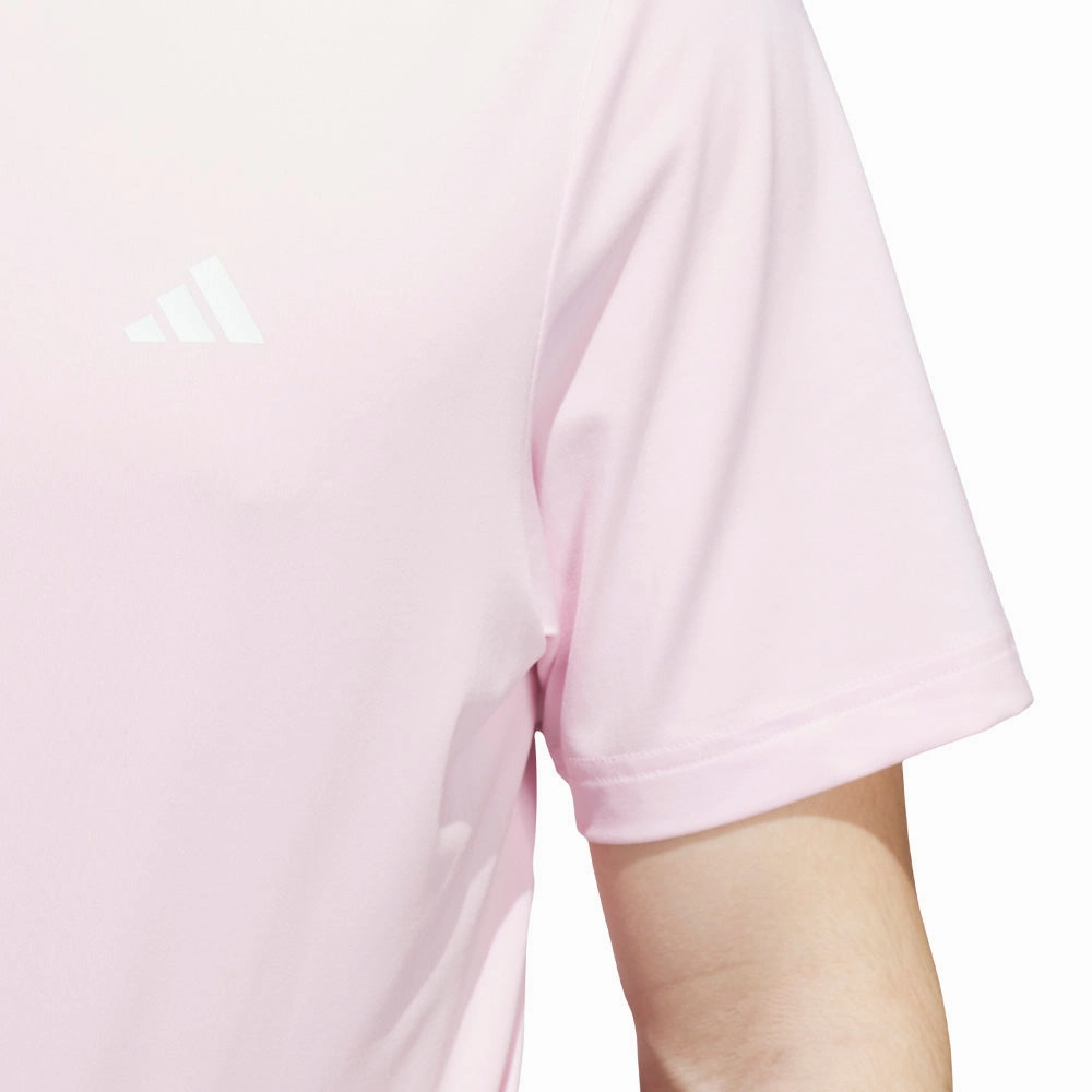 adidas Ultimate365 Solid Polo Shirt - Clear Pink Casual Layers