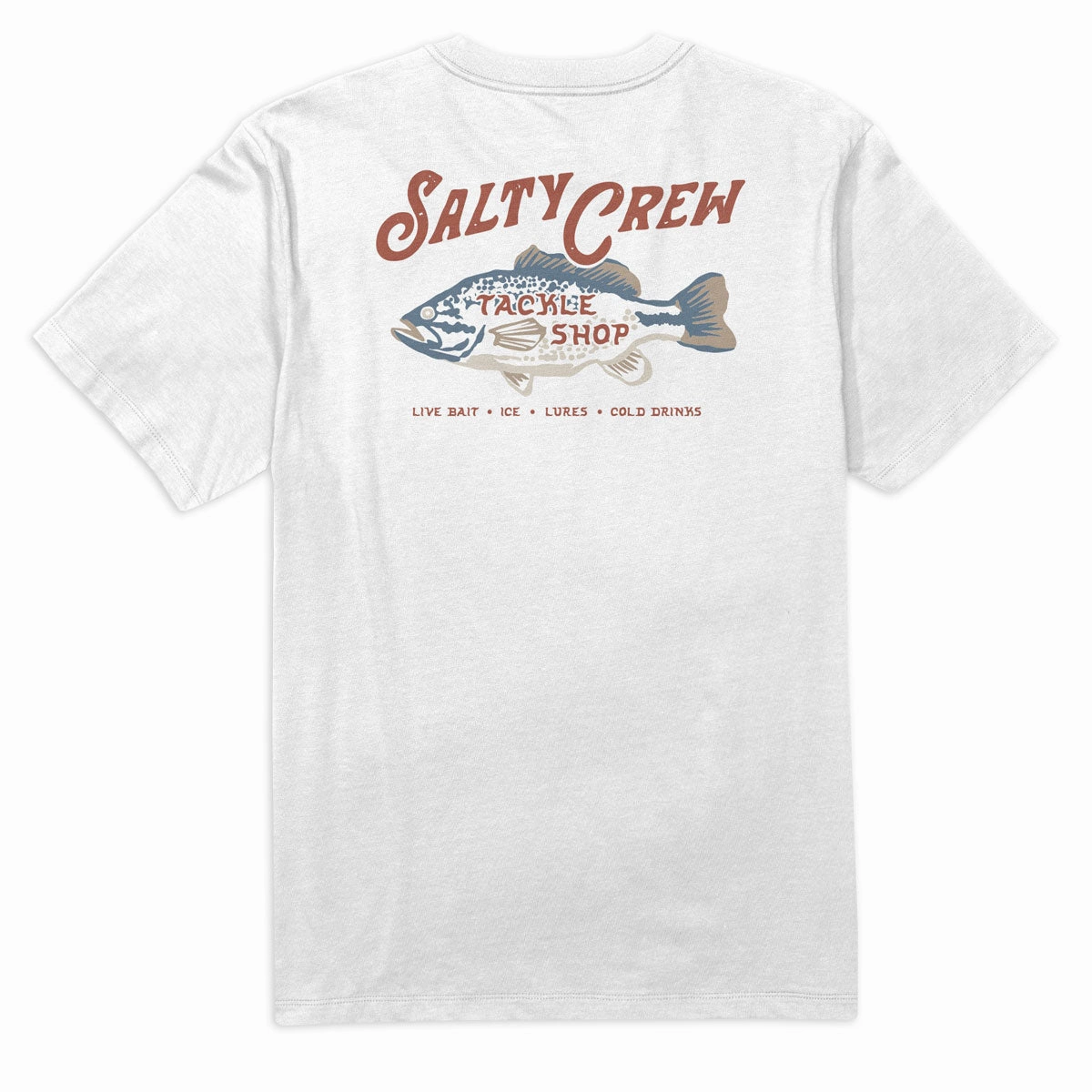 Salty Crew Tackle Shop T-Shirt - White Formal Elegance Comfortable Stretch