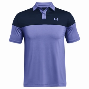 Under Armour T2G Blocked Polo - Starlight/Academy TexturedWeavePattern