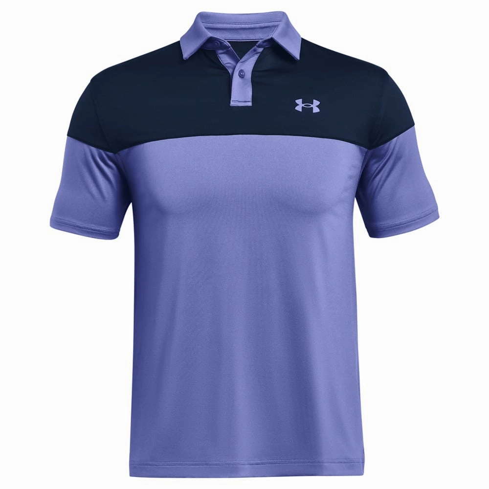 Under Armour T2G Blocked Polo - Starlight/Academy Stylish Outfit