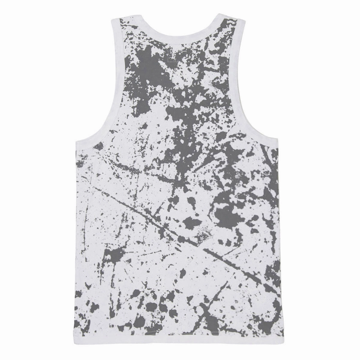 Abrasion Reinforced Panels Rank Hoddle Hardware Ribbed Tank Top - White Paint