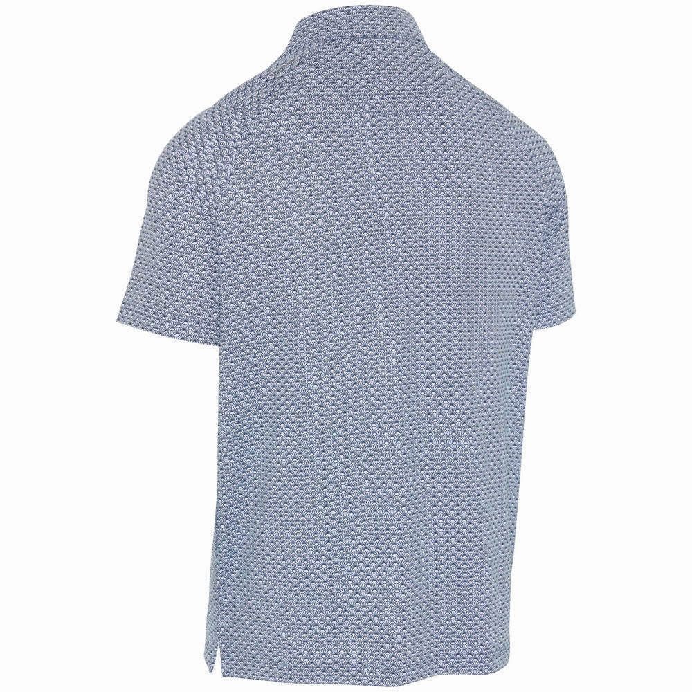 Callaway Tee All Over Print Polo Shirt - Peacoat City Outfit