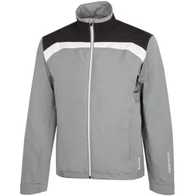 Galvin Green Anton Waterproof DRYVR Jacket - Sharkskin/Black Flexible Elbow Patches