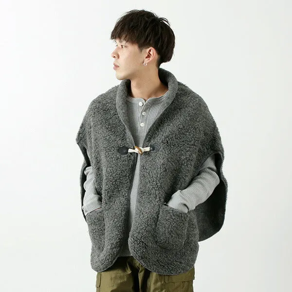 All Season Versatility COLDBREAKER / Boa Wool Poncho