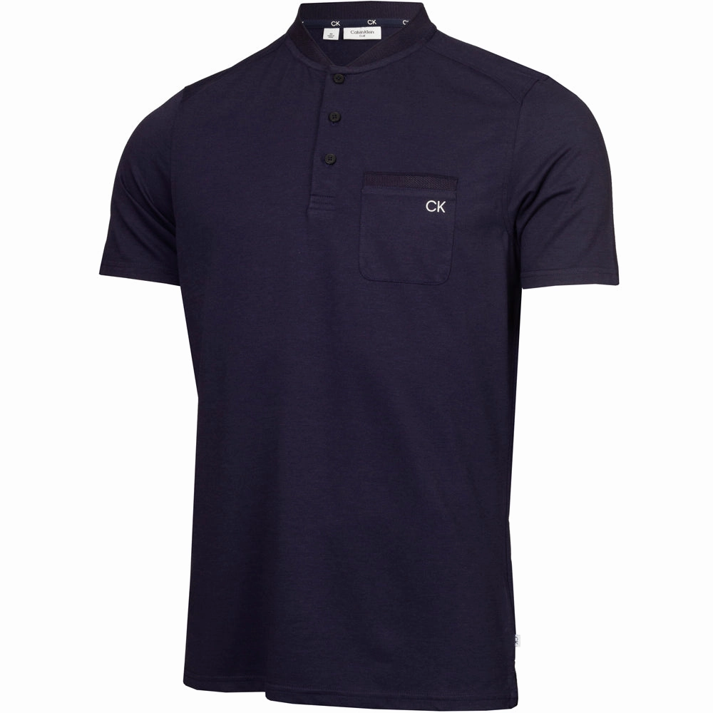 Comfortable Casual SkinFriendlyFibers Calvin Klein Middlebrook Polo Shirt - Evening Blue