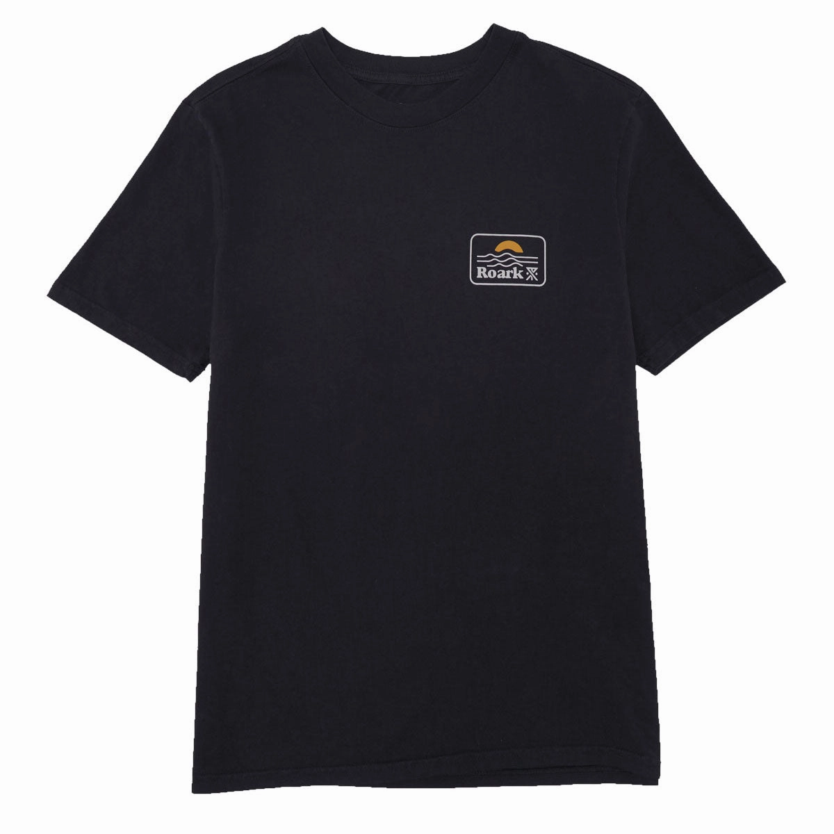 Roark Earth & Sea T-Shirt - Black All-Season Comfort Recycled Material