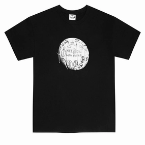 Sporty Design Limosine Nelson Was Here T-Shirt - Black