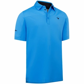 Cycling endurance Callaway Odyssey Ventilated Block Polo Shirt - Malibu Blue