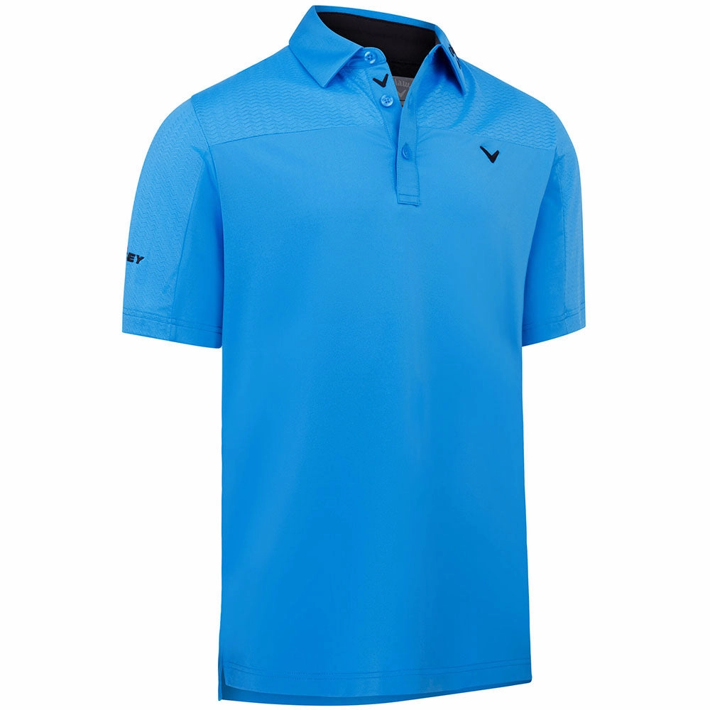 Cycling endurance Callaway Odyssey Ventilated Block Polo Shirt - Malibu Blue