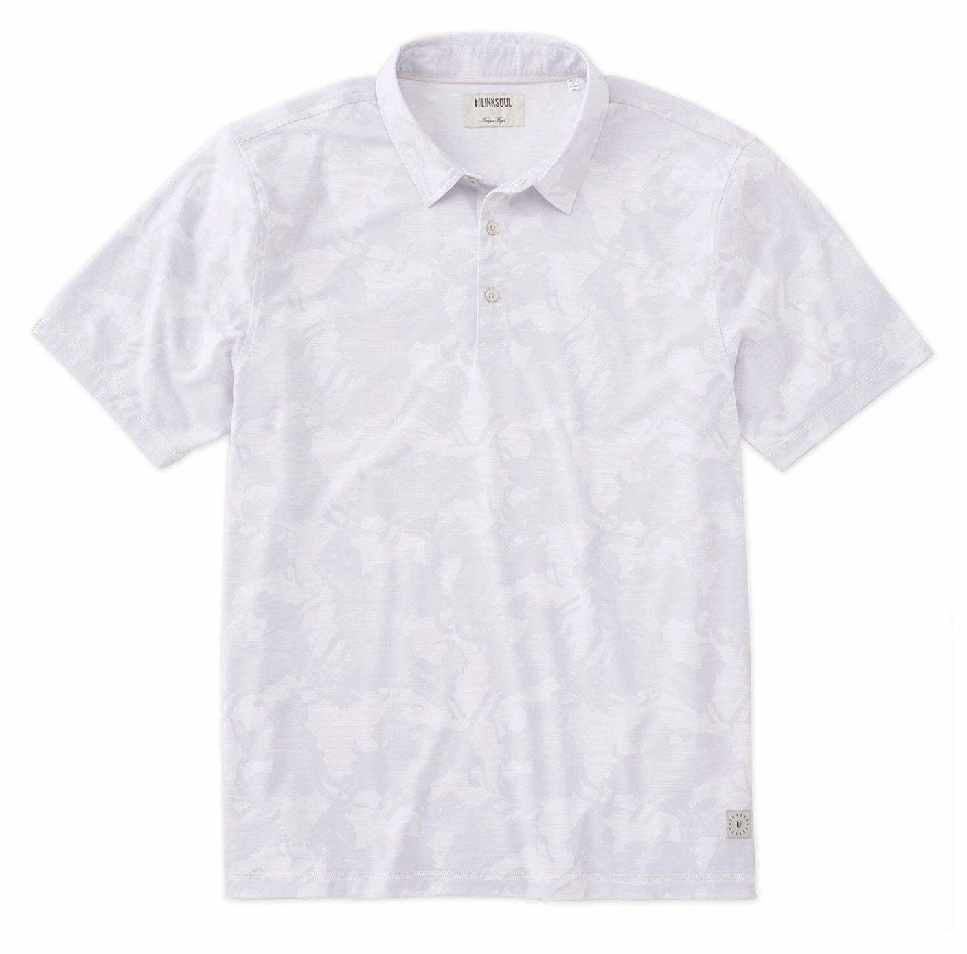 Comfy Fit Linksoul Delray Camo Print Polo