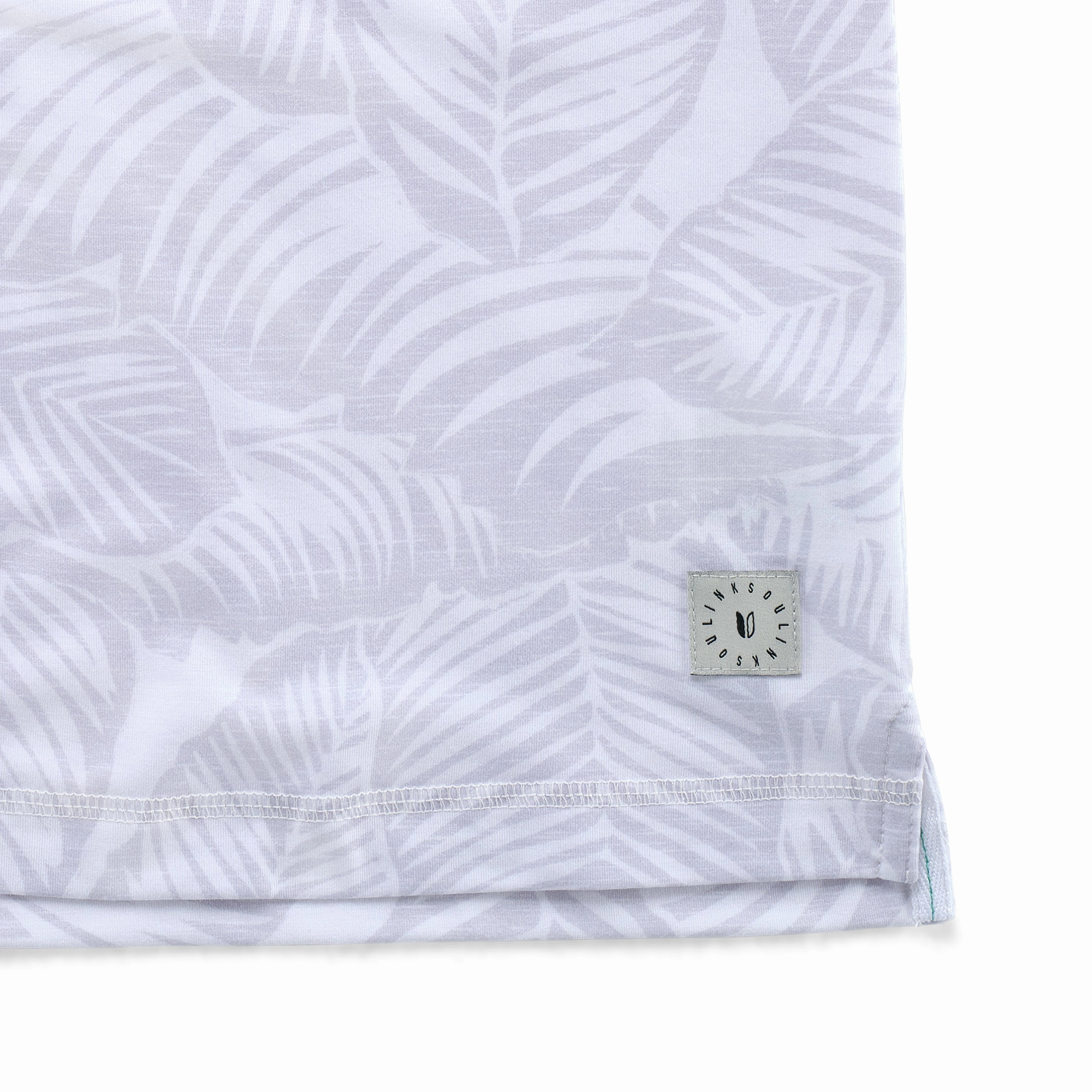 Linksoul Delray Large Palm Print Polo Outdoor Fit