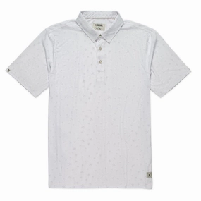Linksoul Delray Palm Print Polo Professional Style SnagResistant Weave